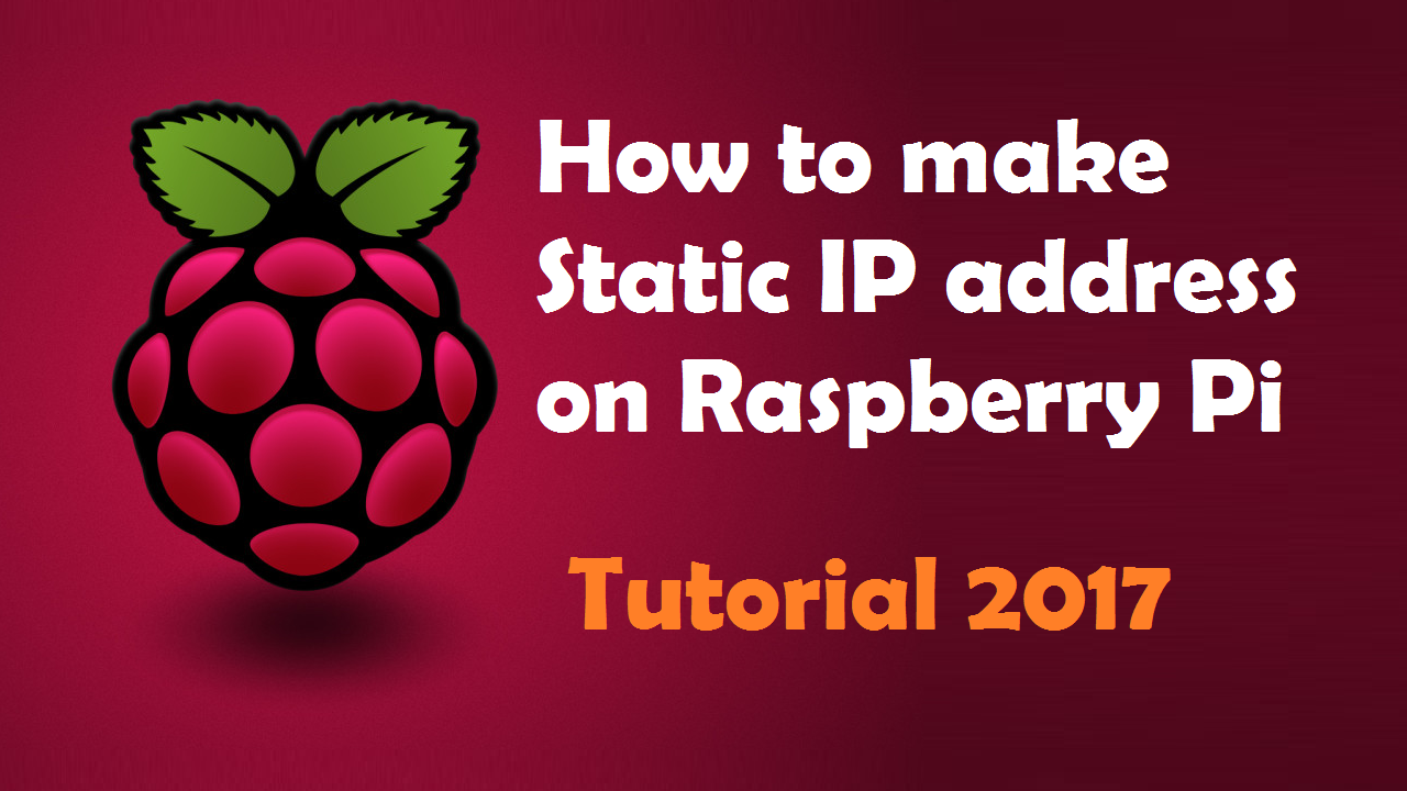 setting a static ip raspberry pi