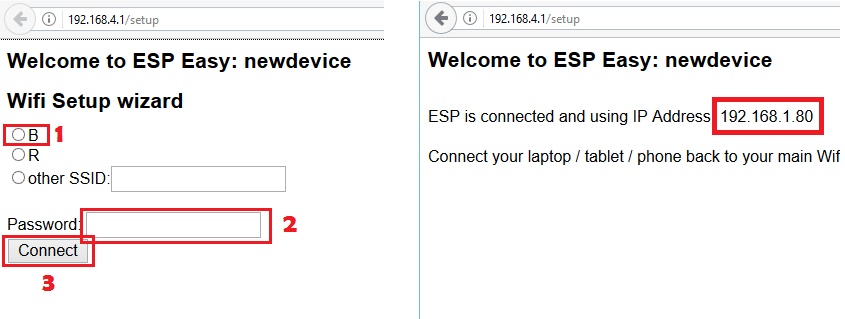 Esp-01 Espeasy wifi setup wizard