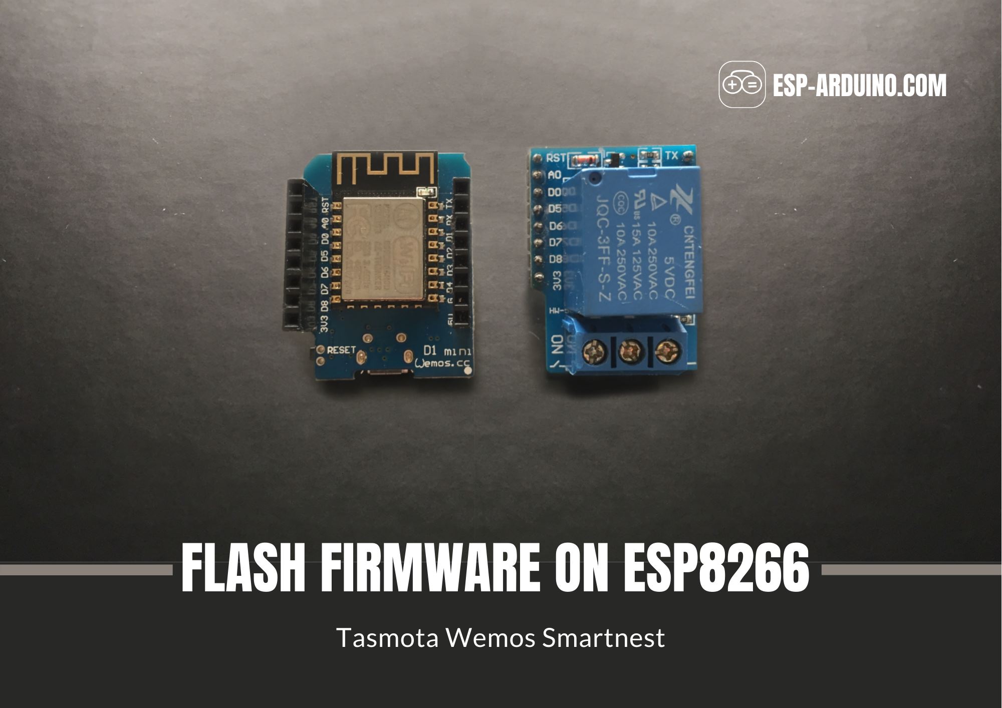 How To Install Tasmota On Wemos Relay And Smartnest Esp Arduino – eroppa